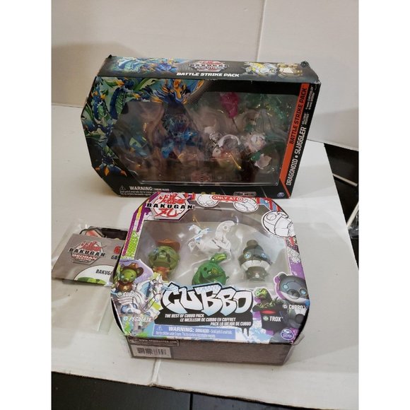 Bakugan Battle Strike Pack misc cards Cubbo pack - Picture 1 of 12